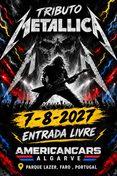 Tributo Metallica Faro Algarve Portugal