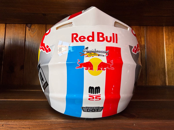 Capacete Red Bull Motocross Bmx Downhill Skate Radical Sports Helmet