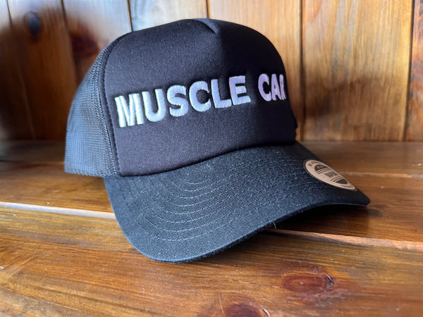 Boné Cap Trucker Muscle Car Bordado