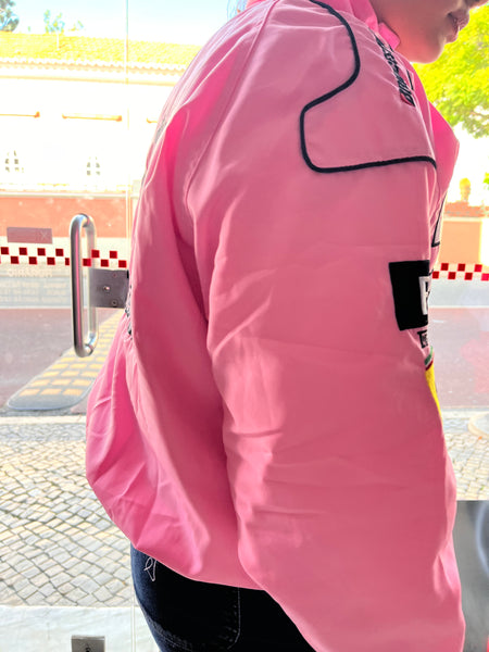 Casaco Blusão Ferrari F-1 Racing Jacket Cor Rosa