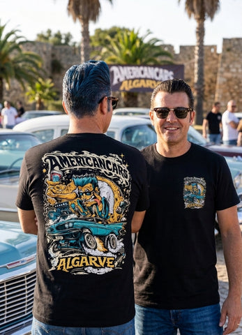 T-shirt Americancars Algarve Rockabilly