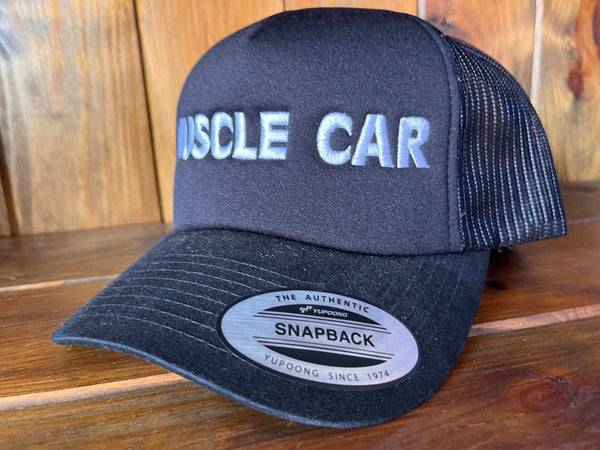 Boné Cap Trucker Muscle Car Bordado