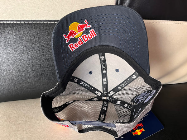 Boné Cap Trucker Red Bull Chapéu Redbull F1 Sponsor Sports