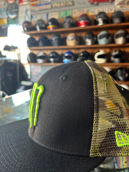 Boné New Era Snapback Monster Energy Chapéu Drink Trucker Cap Hat