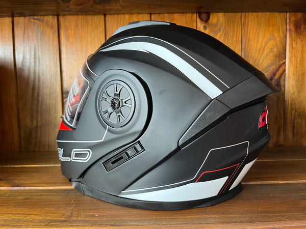 Capacete M2R Modelar Tech helmet black Mota