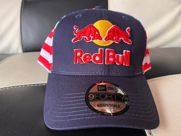 Boné Cap Trucker Red Bull Chapéu Redbull F1 Sponsor Sports