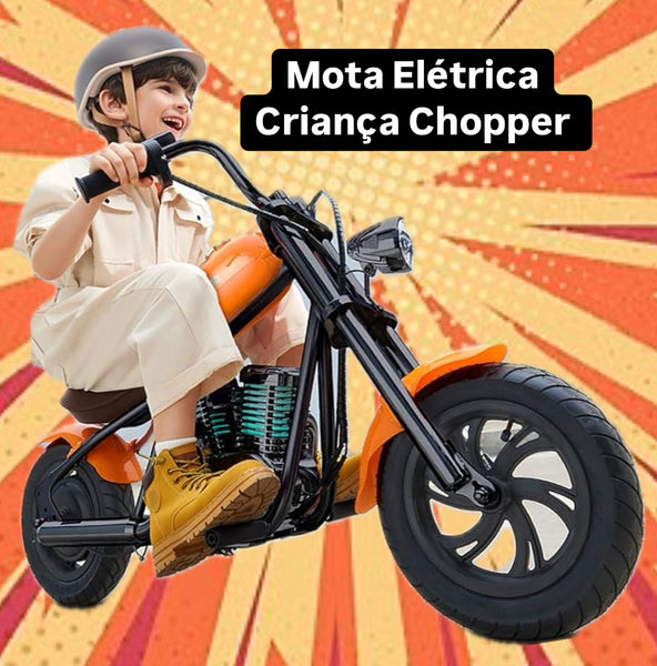 Mota Elétrica Criança Chopper