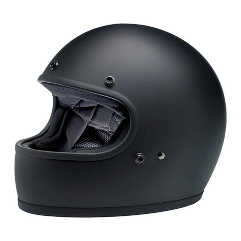 Capacete Biltwell Gringo Flat black DOT ECE