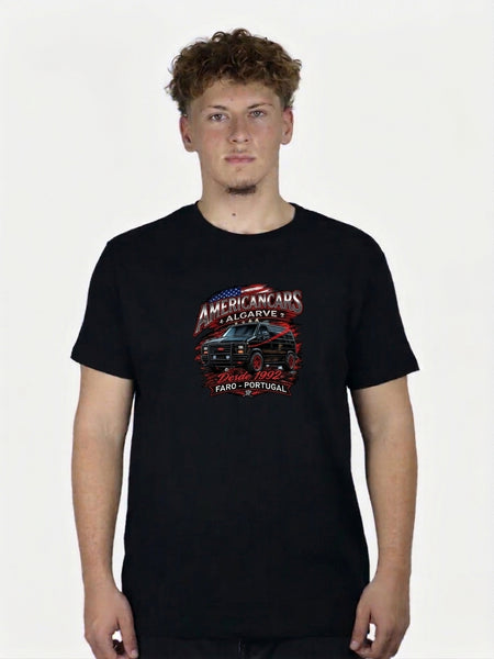 T-shirt Americancars Algarve GMC