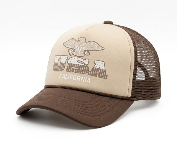 Boné USA Cap Trucker Chapéu