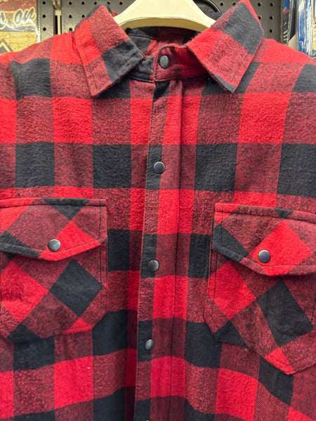 Blusão Flanela Estilo Camisa c/proteções