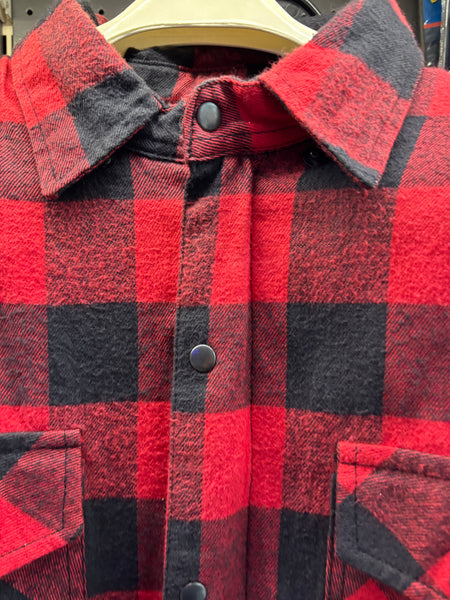 Blusão Flanela Estilo Camisa c/proteções
