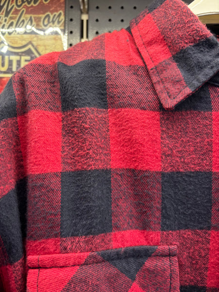 Blusão Flanela Estilo Camisa c/proteções