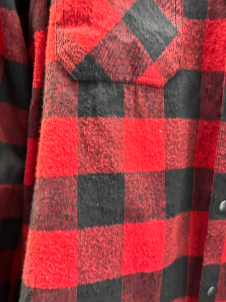 Blusão Flanela Estilo Camisa c/proteções