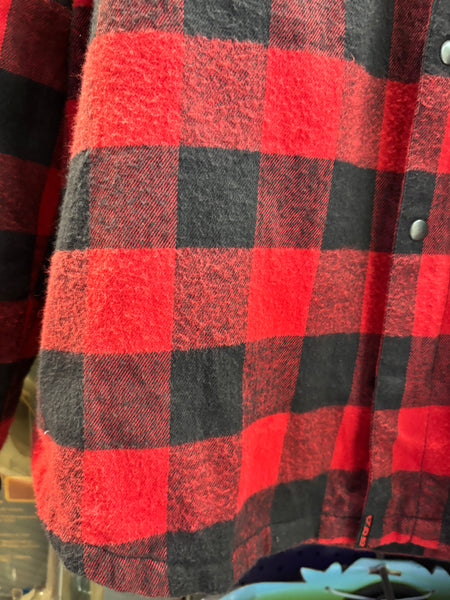 Blusão Flanela Estilo Camisa c/proteções