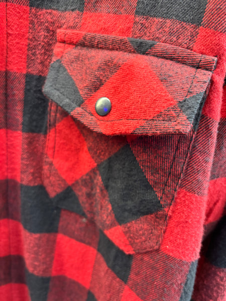 Blusão Flanela Estilo Camisa c/proteções