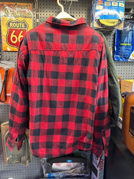 Blusão Flanela Estilo Camisa c/proteções