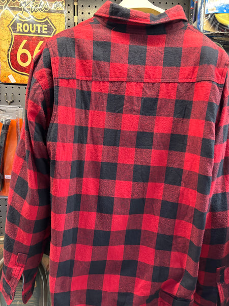 Blusão Flanela Estilo Camisa c/proteções