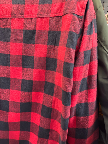 Blusão Flanela Estilo Camisa c/proteções