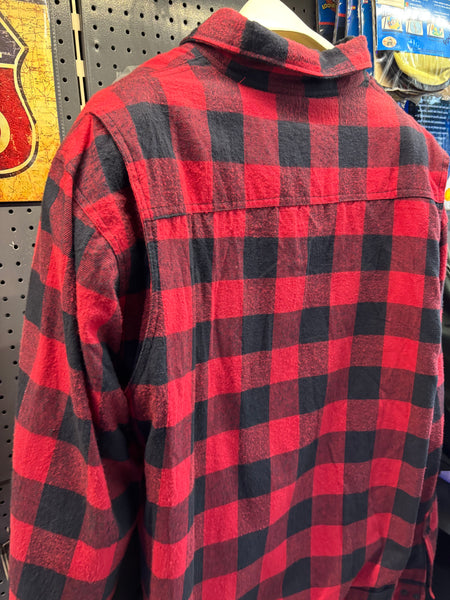 Blusão Flanela Estilo Camisa c/proteções