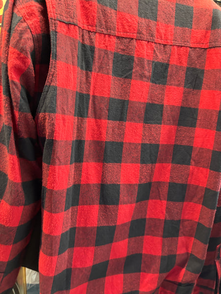 Blusão Flanela Estilo Camisa c/proteções