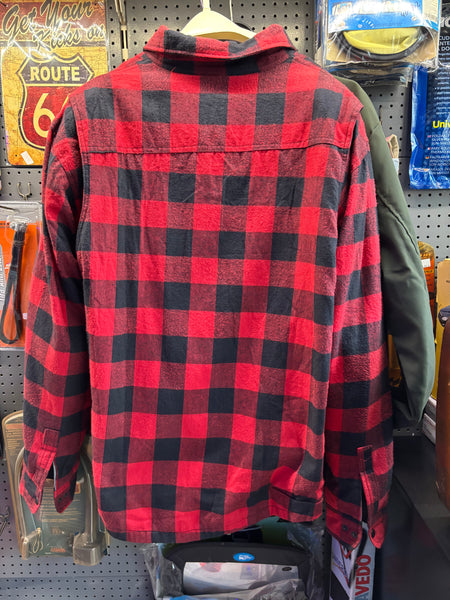 Blusão Flanela Estilo Camisa c/proteções