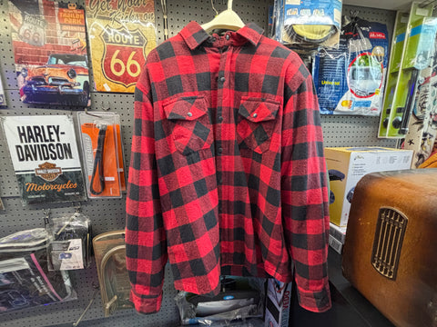 Blusão Flanela Estilo Camisa c/proteções