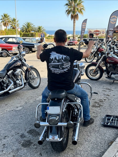 T-shirt Americancars Algarve Night City