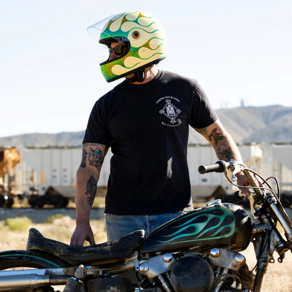 Capacete Biltwell Gringo S Helmet S x Born Free Collab