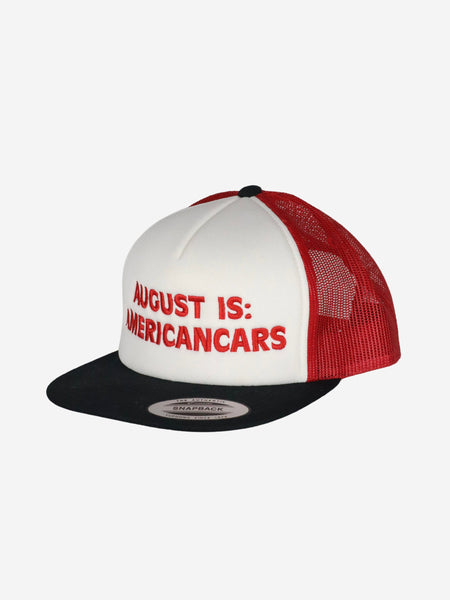 Boné Cap Trucker Americancars Algarve Red Bordado