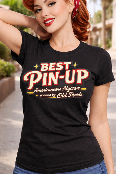 T-Shirt Best Pin-up Americancars Algarve