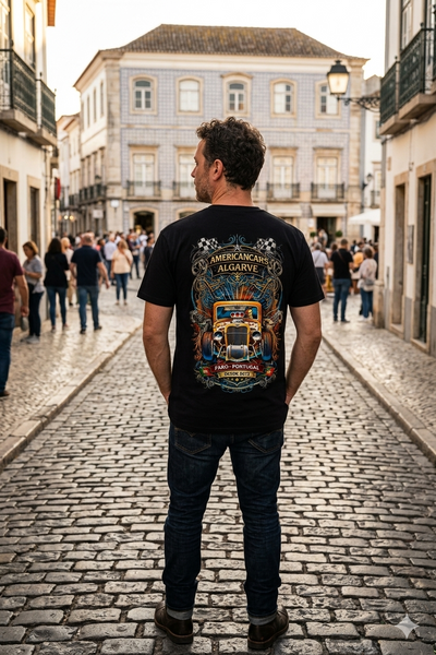 T-shirt Americancars Algarve Cash