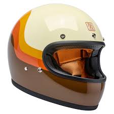 Capacete Biltwell Gringo Santa Cruz Handmade Vintage White