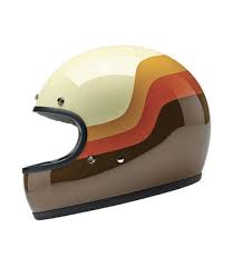 Capacete Biltwell Gringo Santa Cruz Handmade Vintage White