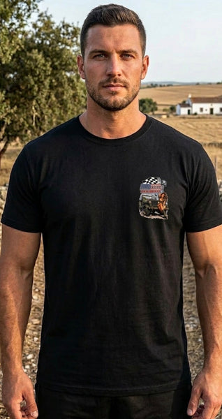 T-shirt Americancars Algarve Army