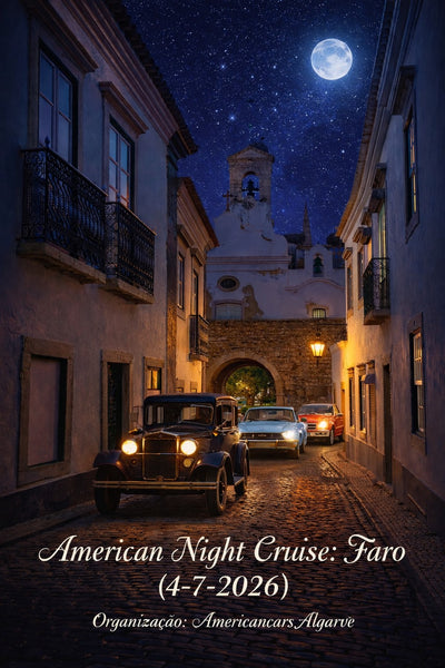 American Night Cruise 🌙 Passeio noturno com carros americanos