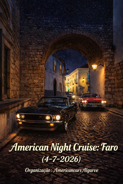 American Night Cruise 🌙 Passeio noturno com carros americanos