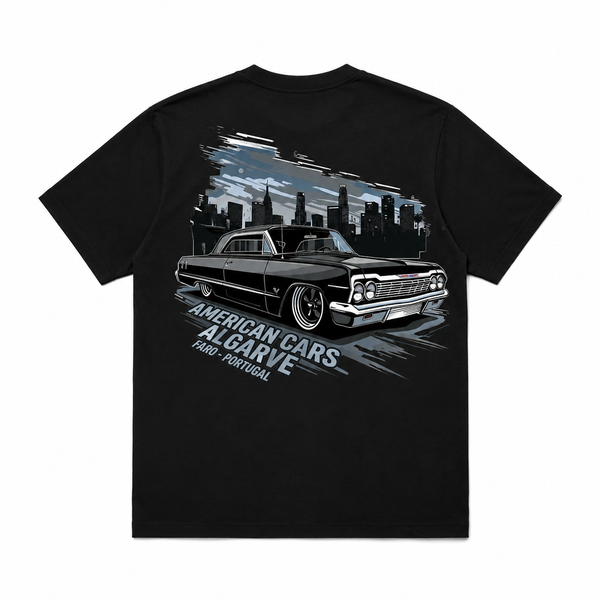 T-shirt Americancars Algarve Night City
