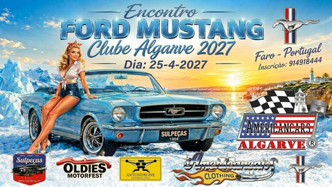 67º Aniversário Ford Mustang by Mustang clube Algarve 25-4-2027