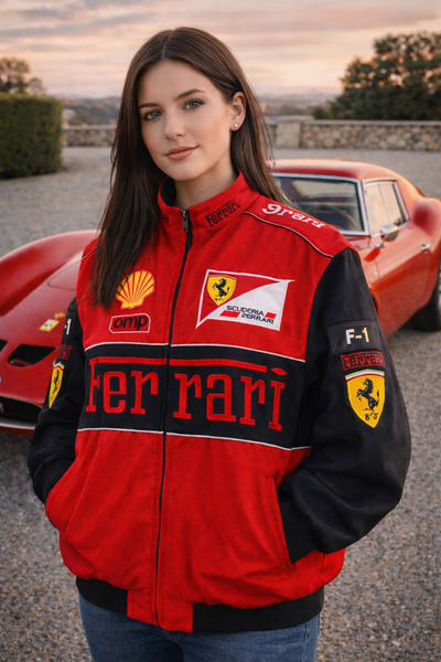 Casaco Paddock Bomber Scuderia Ferrari