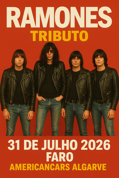 Ramones Tributo | Faro 31 Julho 2026