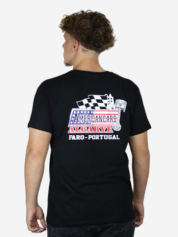 T-shirt Americancars Algarve Classic Logo