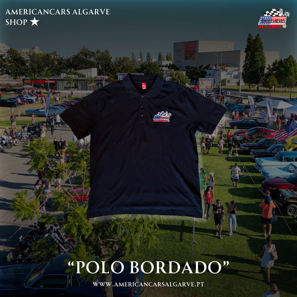 Polo Americancars Algarve Bordado