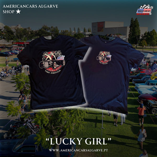 T-shirt Americancars Algarve Lucky Girl 2023