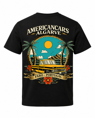 T-shirt Americancars Algarve Beach Place