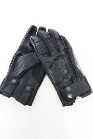 LUVAS WEST COAST CHOPPERS WCC GRUNGE LEATHER RIDING GLOVES