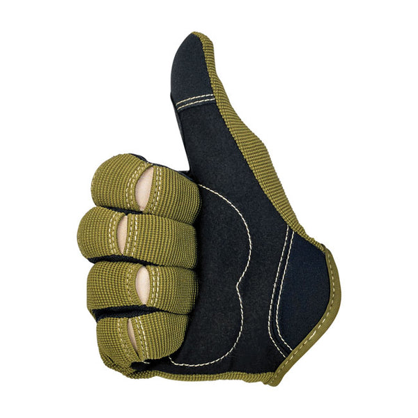 Luvas Biltwell Moto Gloves Olive Black Tan