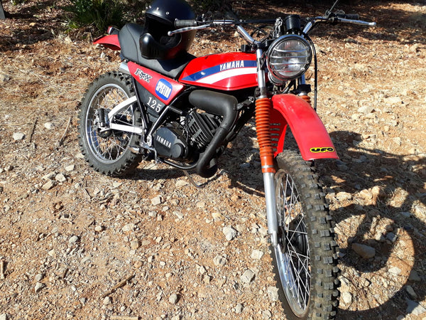 Capacete Bandit Historic Motocross preto mate