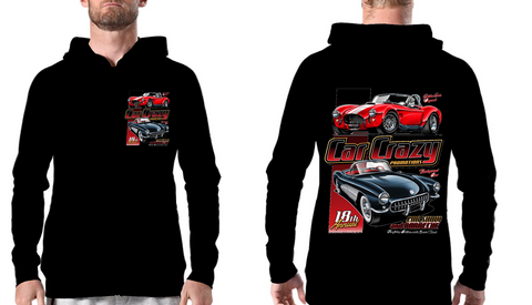 Hoodie Sweat com gorro Car Crazy