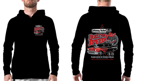 Hoodie Sweat com gorro Built for Speed